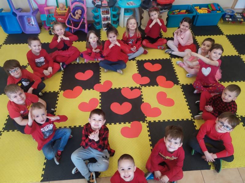 Zdjęcie: Dzień Świętego Walentego w naszym przedszkolu